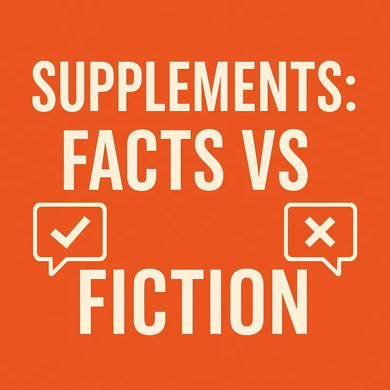 Supplements debate: facts versus fiction