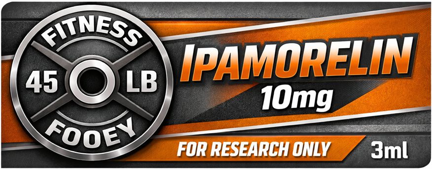 Ipamorelin 10mg research peptide vial label